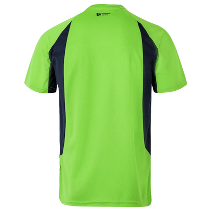 Tricou VELILLA VERDE/ALBASTRU MARIN