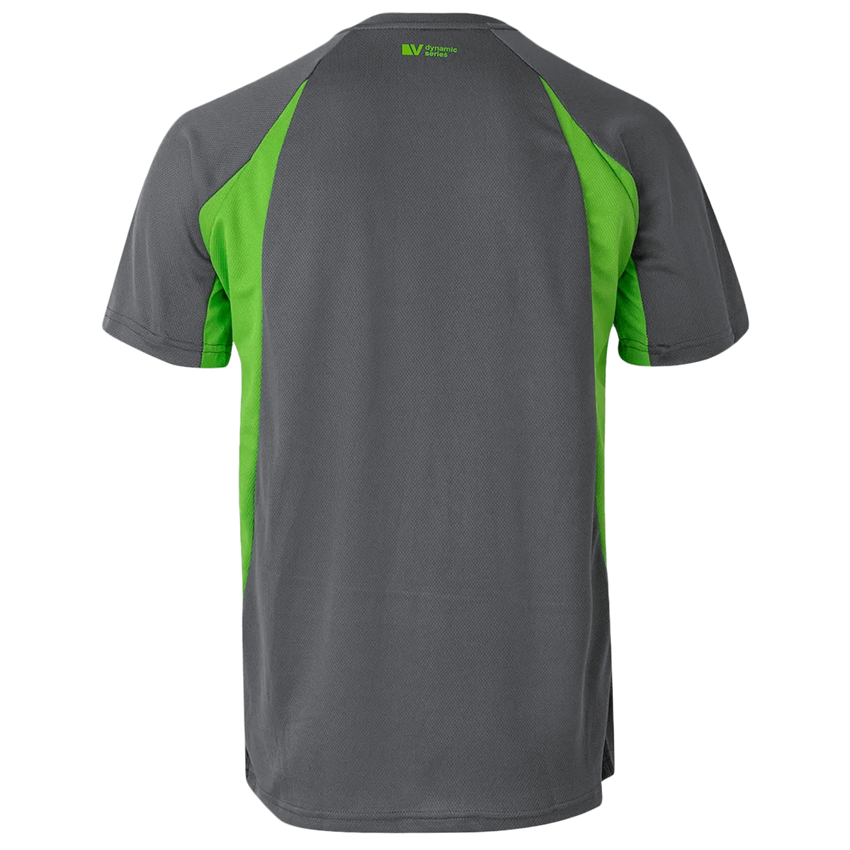 Tricou VELILLA GRI/VERDE