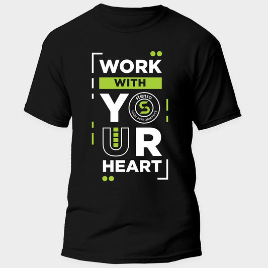 Tricou cu logo PAYPER SUNSET BLACK/GREEN