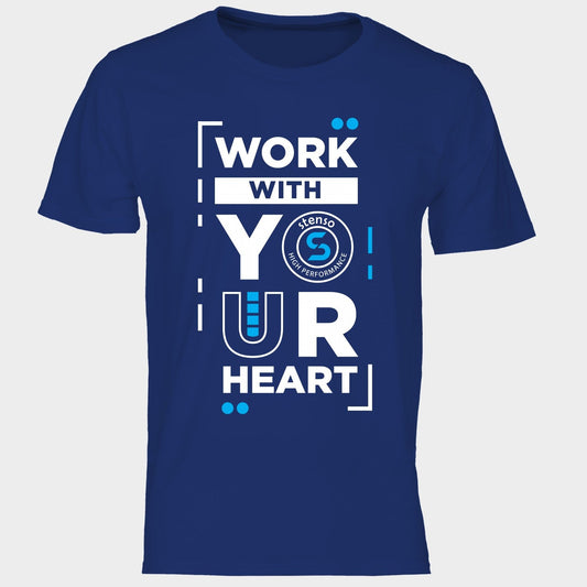Tricou cu logo PAYPER SUNSET ROYAL BLUE
