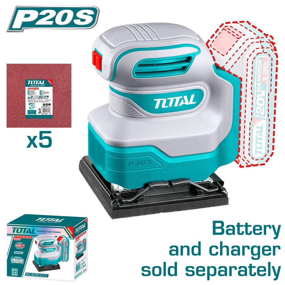 TOTAL - SLEFUITOR - 20V (NU INCLUDE ACUMULATOR SI INCARCATOR)