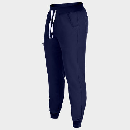 Pantaloni BEUNIQUE NOBBY ALBASTRU MARIN