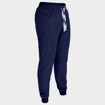 Pantaloni BEUNIQUE NOBBY ALBASTRU MARIN