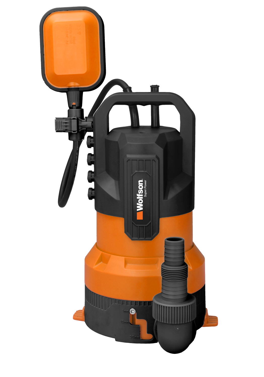 WOLFSON - POMPA APA MURDARA DIN PLASTIC 3 in 1 - 850W