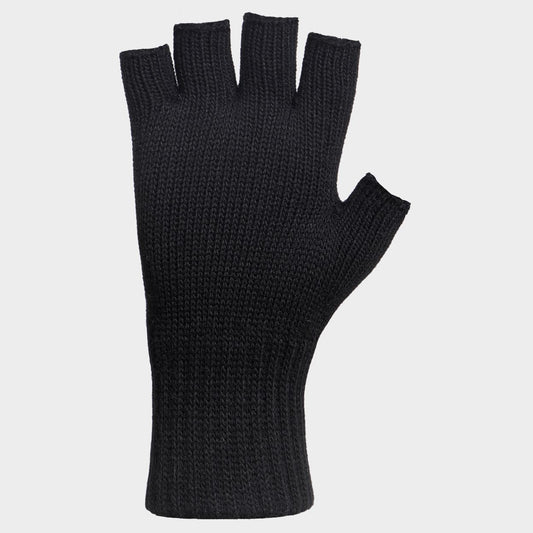 PARRY STENSO BLACK LADY Mănuși fără degete, 100% acril, 672004