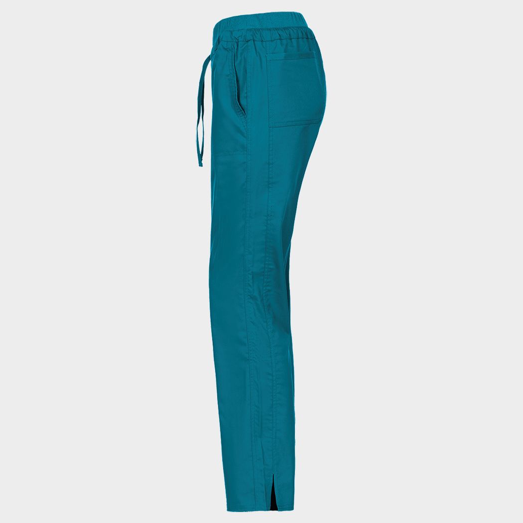 Pantaloni medicali de damă CHEROKEE MR TAPERED CARIBBEAN BLUE WWE105