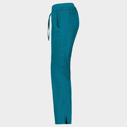 Pantaloni medicali de damă CHEROKEE MR TAPERED CARIBBEAN BLUE WWE105