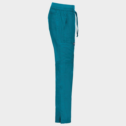 Pantaloni medicali de damă CHEROKEE MR TAPERED CARIBBEAN BLUE WWE105