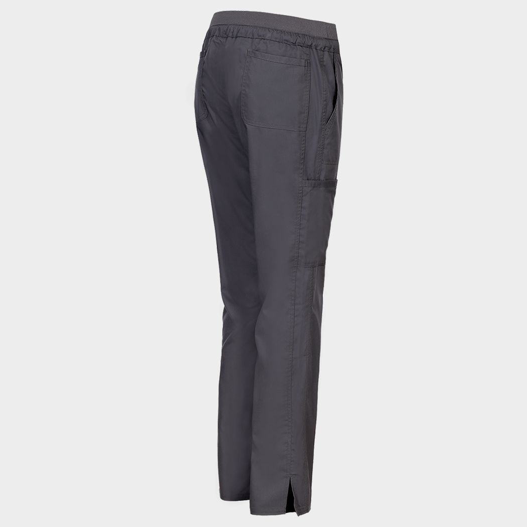 Pantaloni medicali de damă CHEROKEE MR TAPERED GRI WWE105