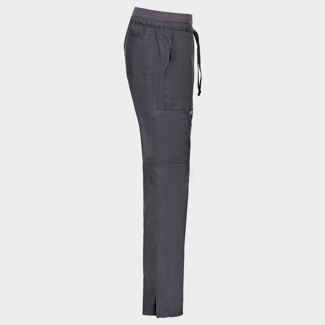 Pantaloni medicali de damă CHEROKEE MR TAPERED GRI WWE105