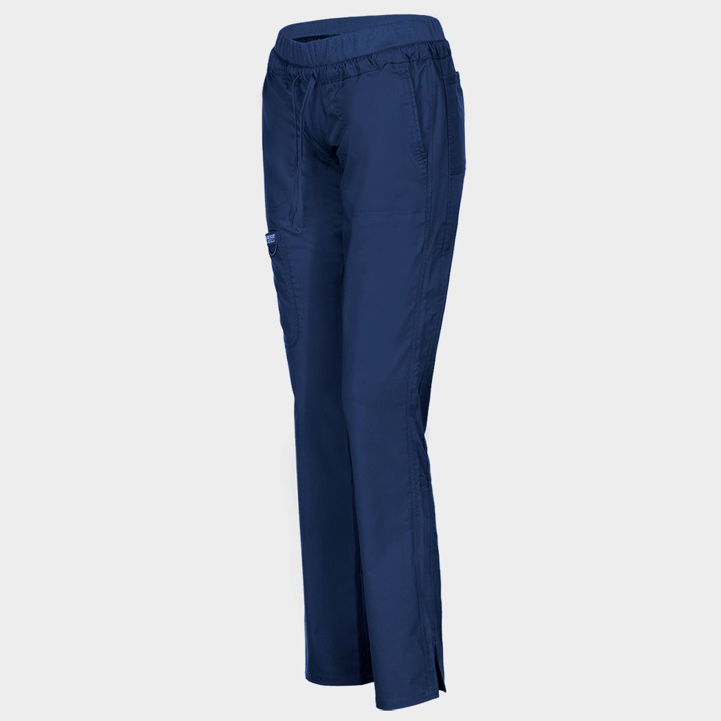 Pantaloni medicali de damă CHEROKEE MR TAPERED ALBASTRU ÎNCHIS WWE105