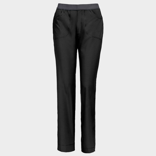 Pantaloni medicali pentru femei CHEROKEE SLIM NEGRU CKE1124A