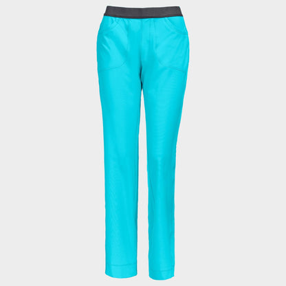 Pantaloni medicali pentru femei CHEROKEE SLIM TURQUOISE CKE1124A