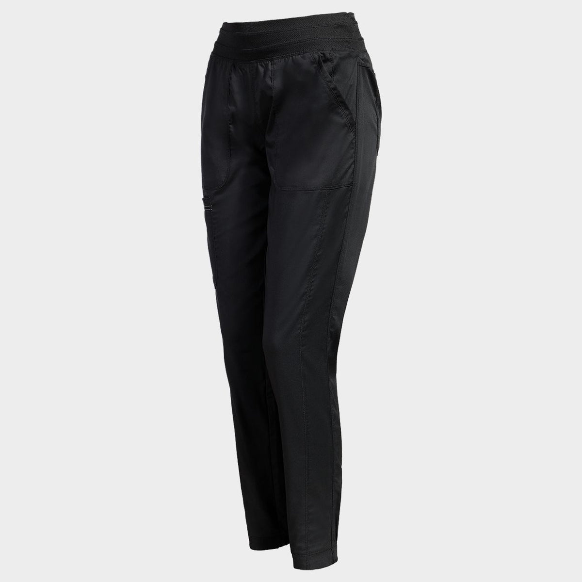 Pantaloni medicali pentru femei CHEROKEE R JOGGER NEGRU WWE011