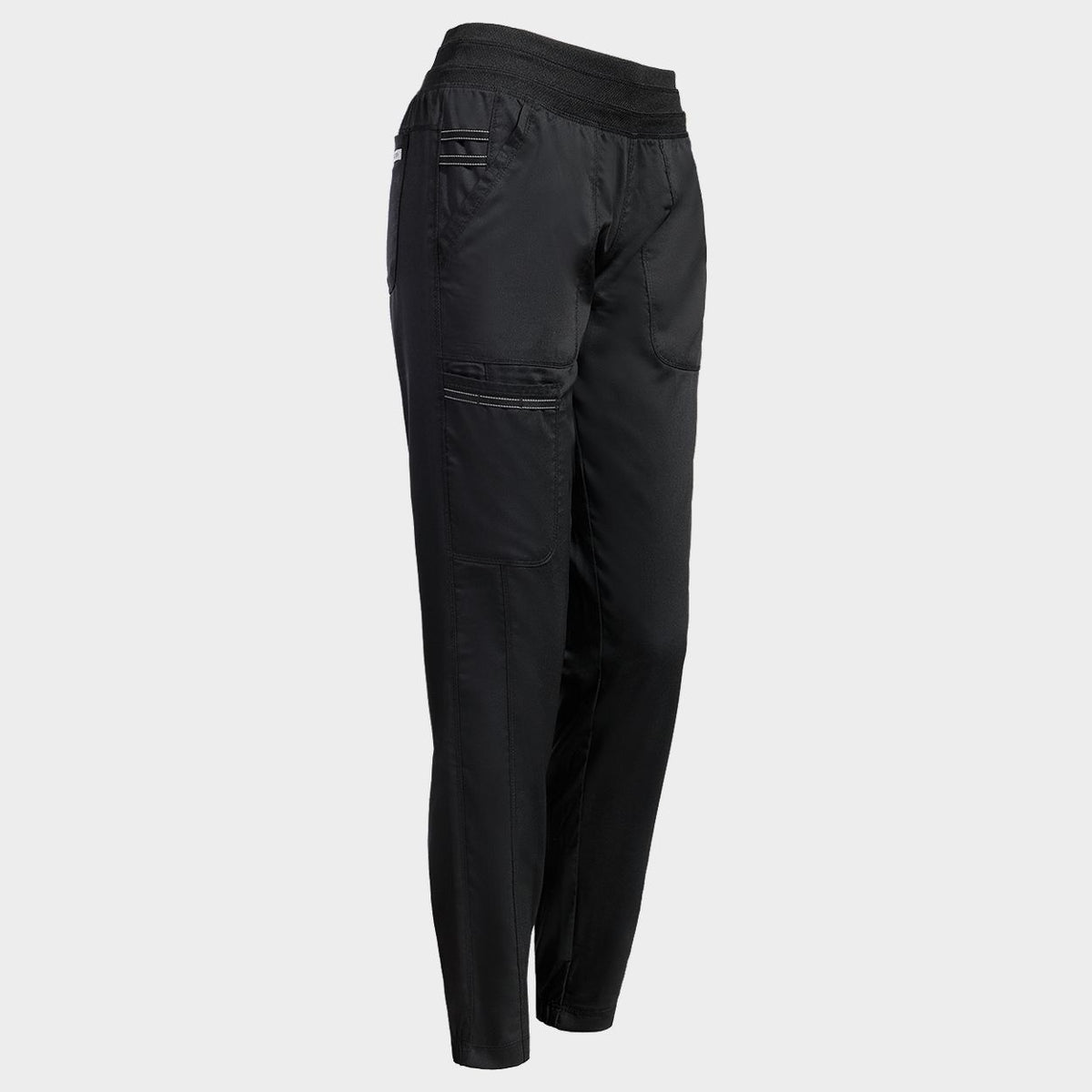 Pantaloni medicali pentru femei CHEROKEE R JOGGER NEGRU WWE011