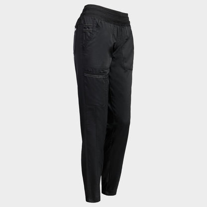 Pantaloni medicali pentru femei CHEROKEE R JOGGER NEGRU WWE011