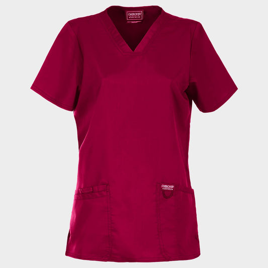 Tunică medicală de damă CHEROKEE V-NECK VIȘINIU WWE620