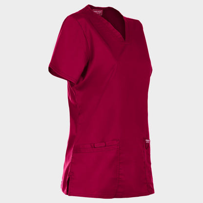 Tunică medicală de damă CHEROKEE V-NECK VIȘINIU WWE620