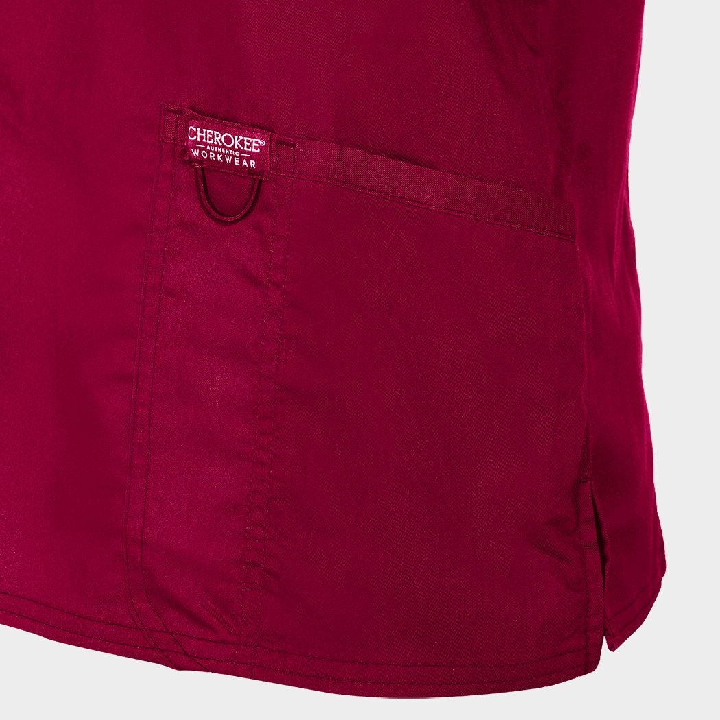 Tunică medicală de damă CHEROKEE V-NECK VIȘINIU WWE620