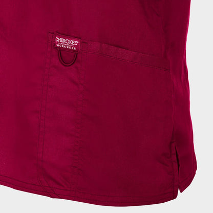 Tunică medicală de damă CHEROKEE V-NECK VIȘINIU WWE620