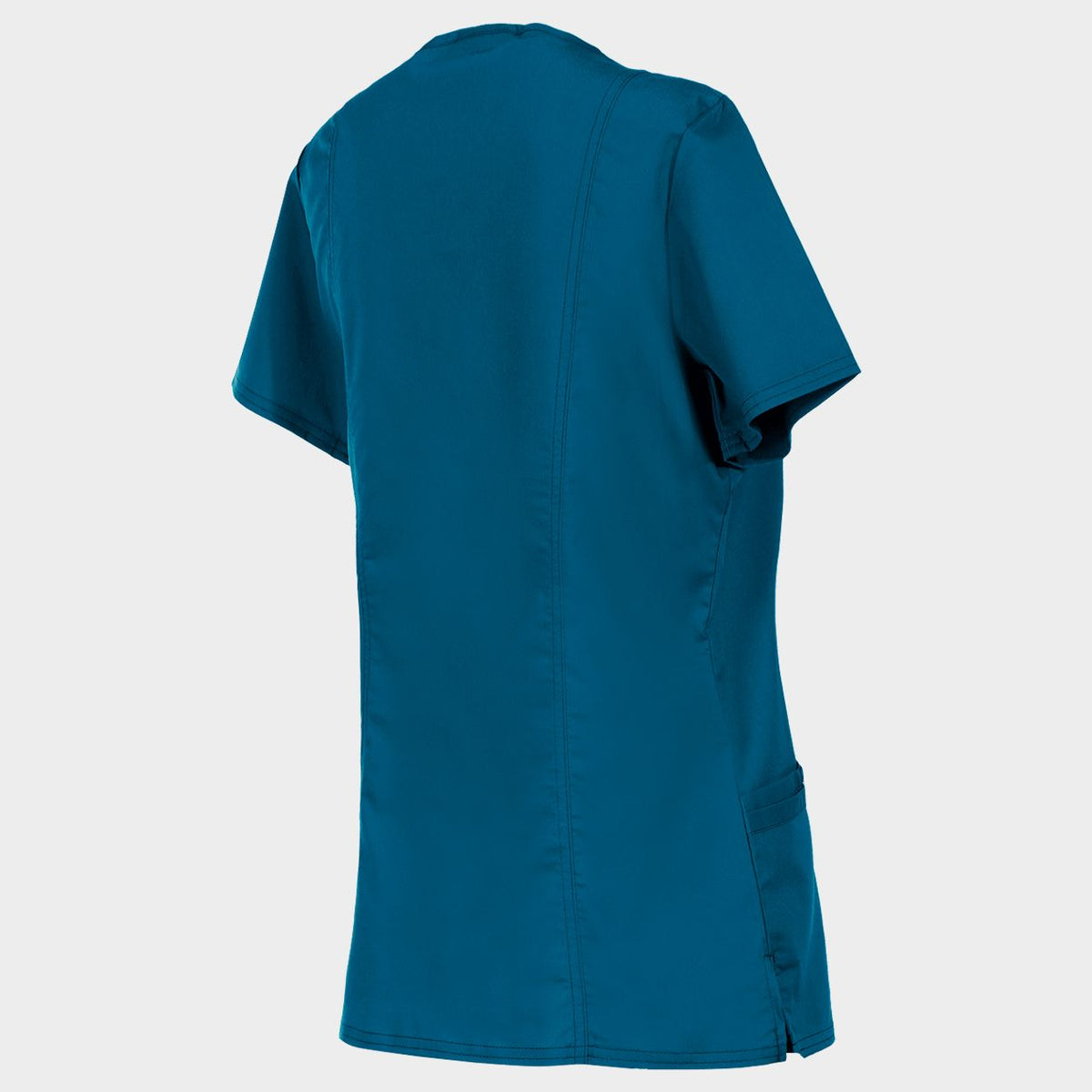Tunică medicală de damă CHEROKEE V-NECK CARIBBEAN BLUE WWE620