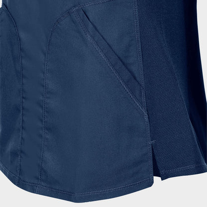 Tunică medicală de bărbat CHEROKEE V-NECK ALBASTRU ÎNCHIS WWE601