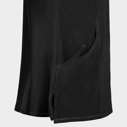 Tunică medicală pentru femei CHEROKEE WRAP NEGRU CKE2625A