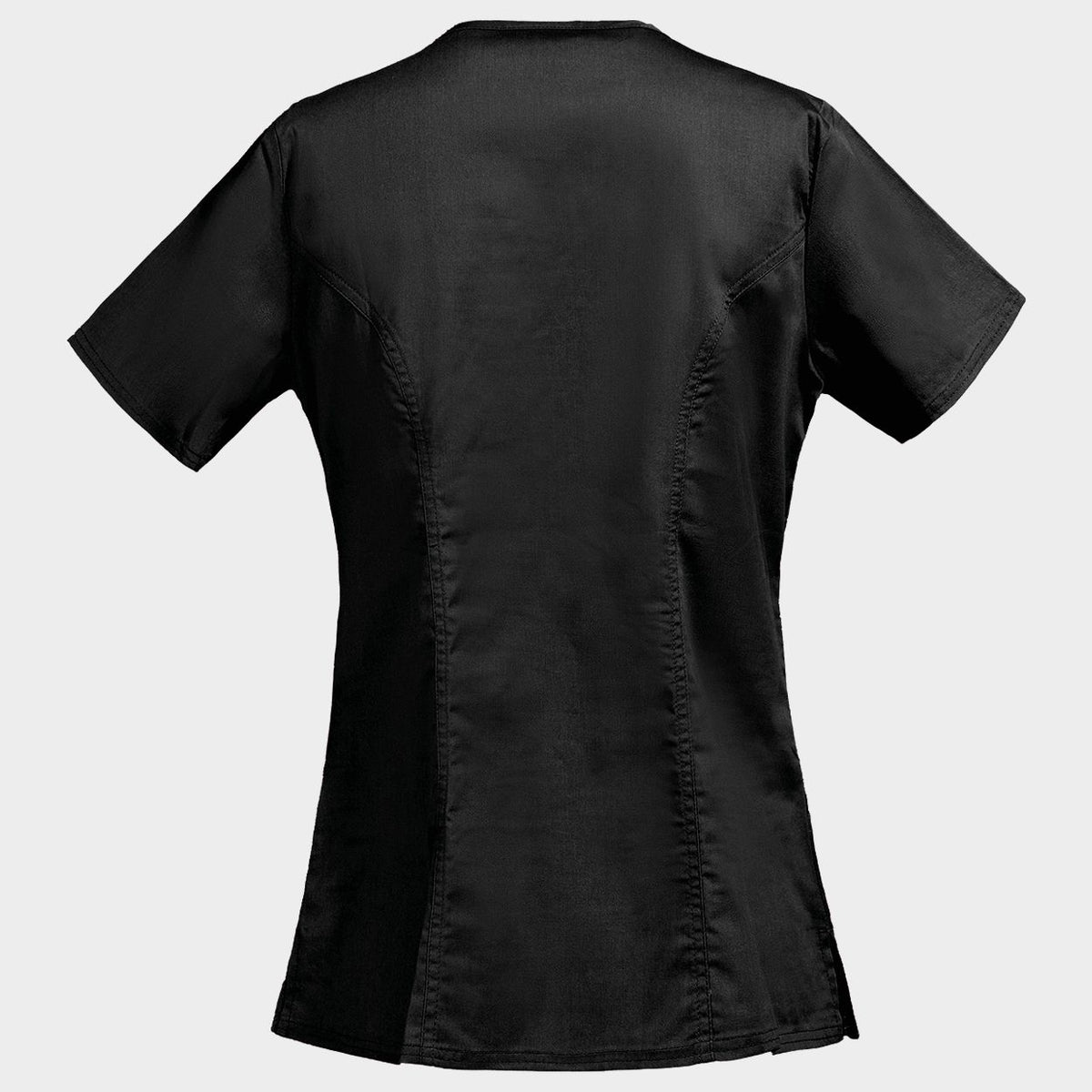 Tunică medicală pentru femei CHEROKEE WRAP NEGRU WWE4728