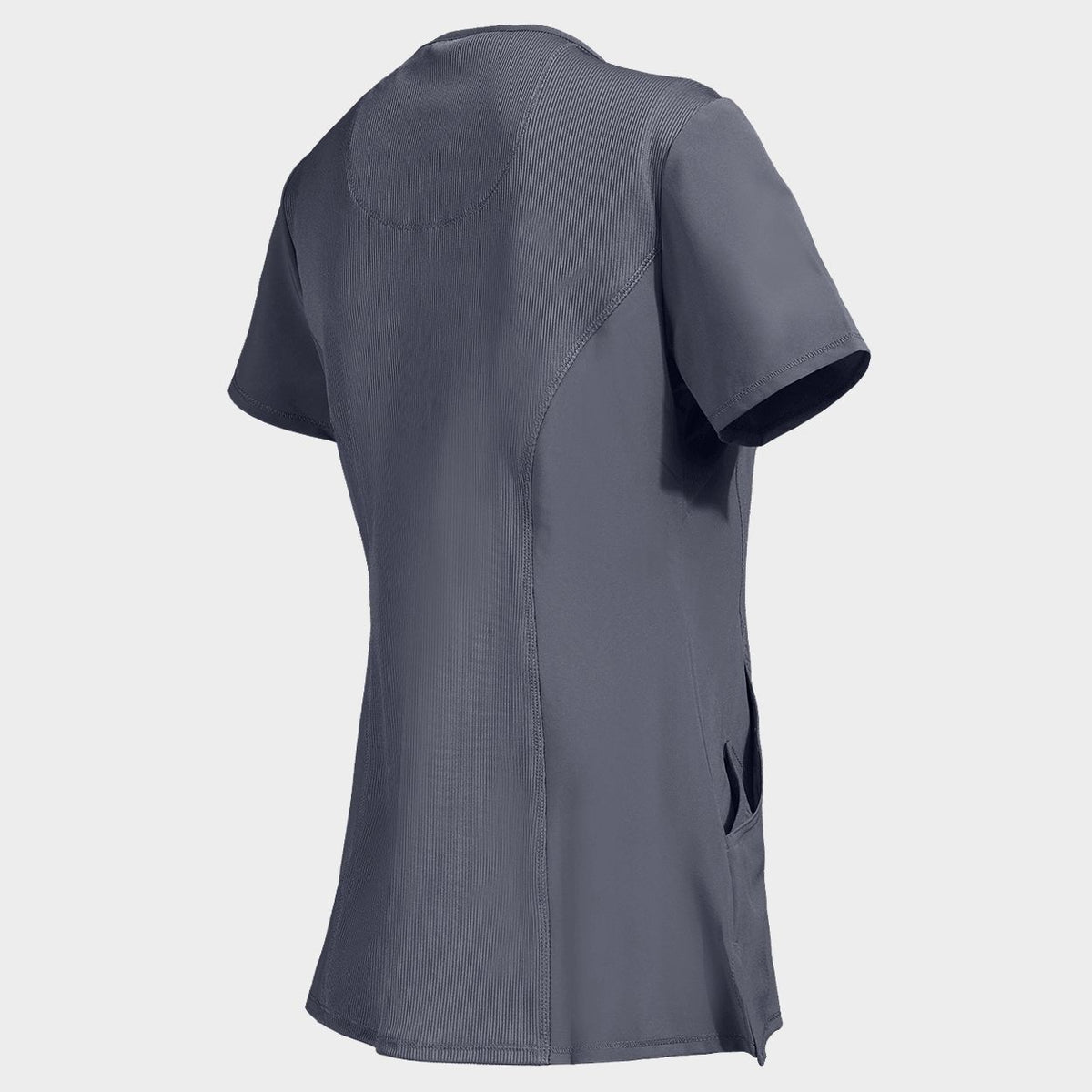 Tunică medicală pentru femei CHEROKEE WRAP GRI CKE2625A