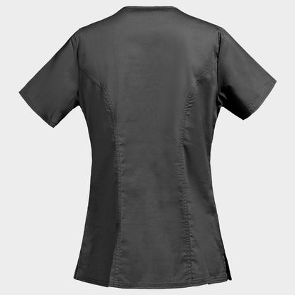 Tunică medicală pentru femei CHEROKEE WRAP GRI WWE4728