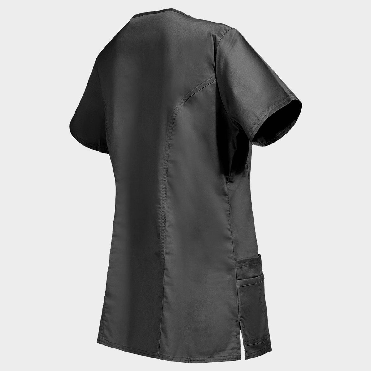 Tunică medicală pentru femei CHEROKEE WRAP GRI WWE4728