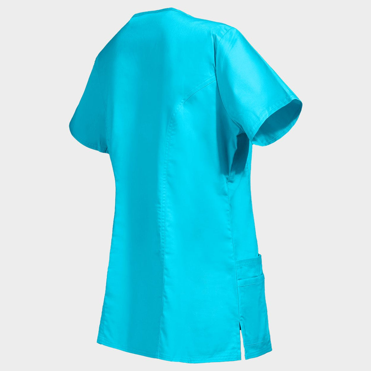 Tunică medicală pentru femei CHEROKEE WRAP TURQUOISE WWE4728