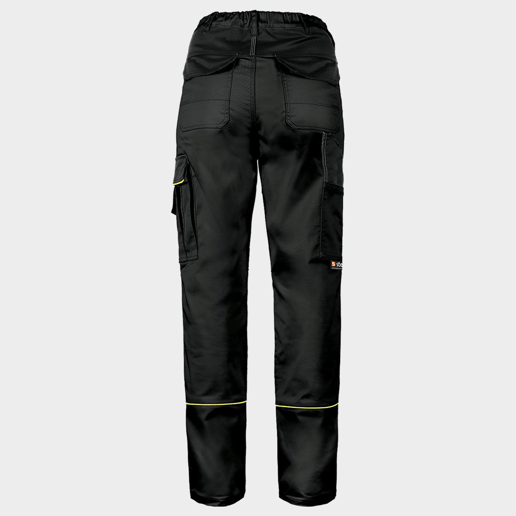 Pantaloni de damă STENSO BELLA STRETCH NEGRU
