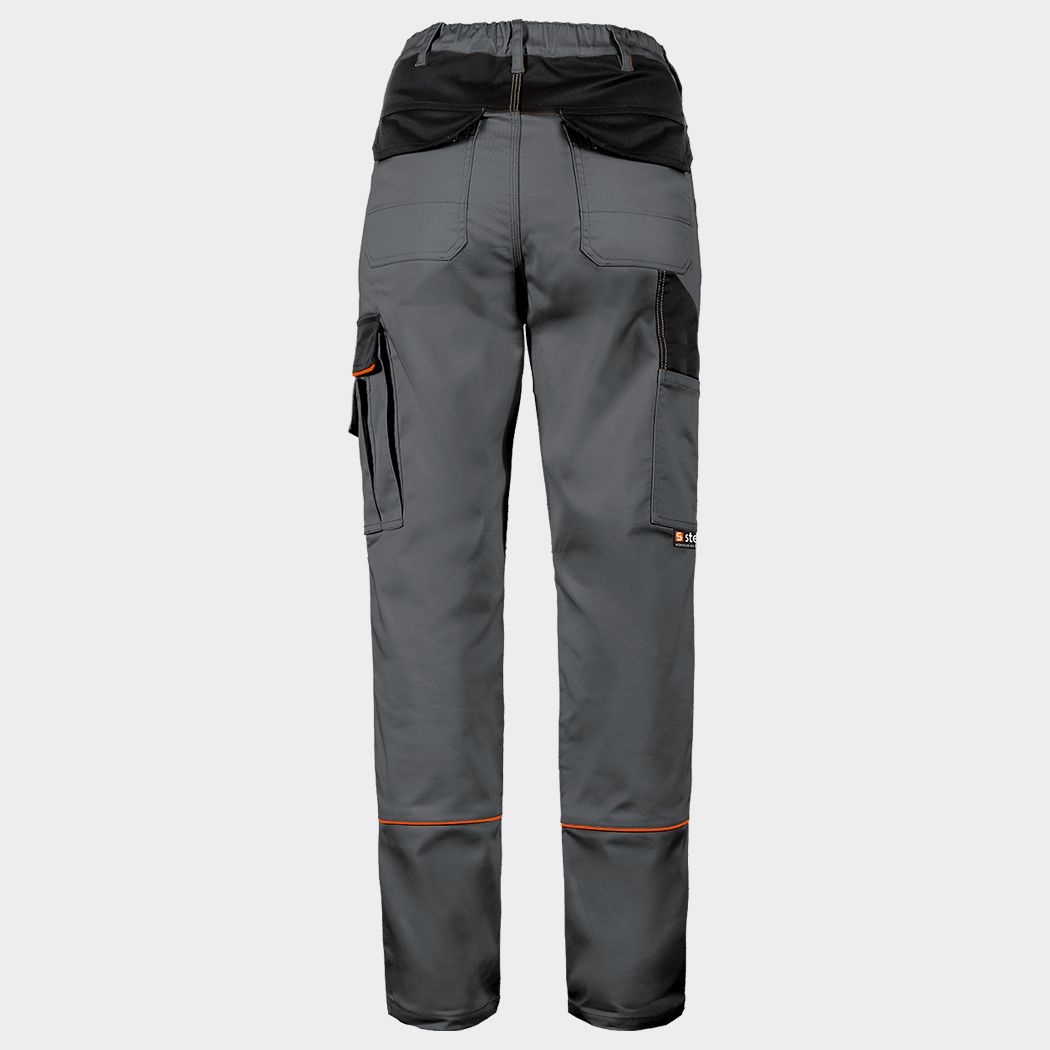 Pantaloni de damă STENSO BELLA STRETCH GRI