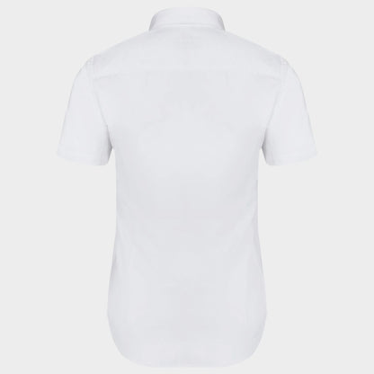 Cămașă cu mânecă scurtă de damă VELILLA WHITE