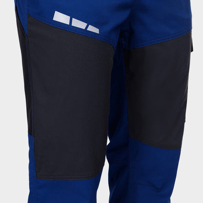 Salopetă de lucru STENSO EOS STRETCH BLUE/GREY