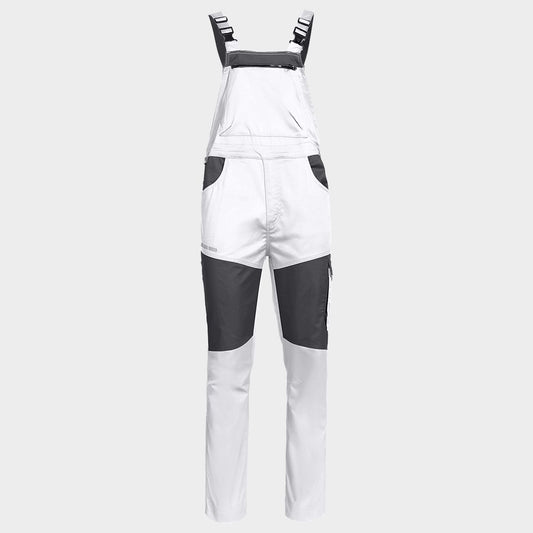 Salopetă de lucru STENSO EOS STRETCH WHITE/GREY