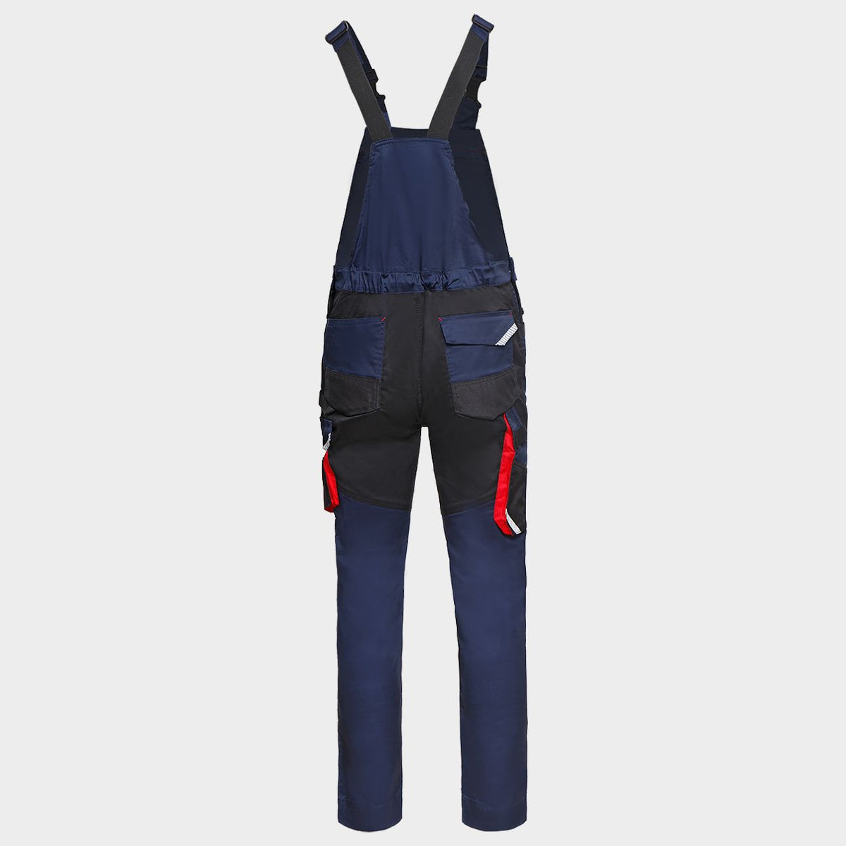 Salopetă de lucru STENSO KASTOR STRETCH DARK BLUE/RED