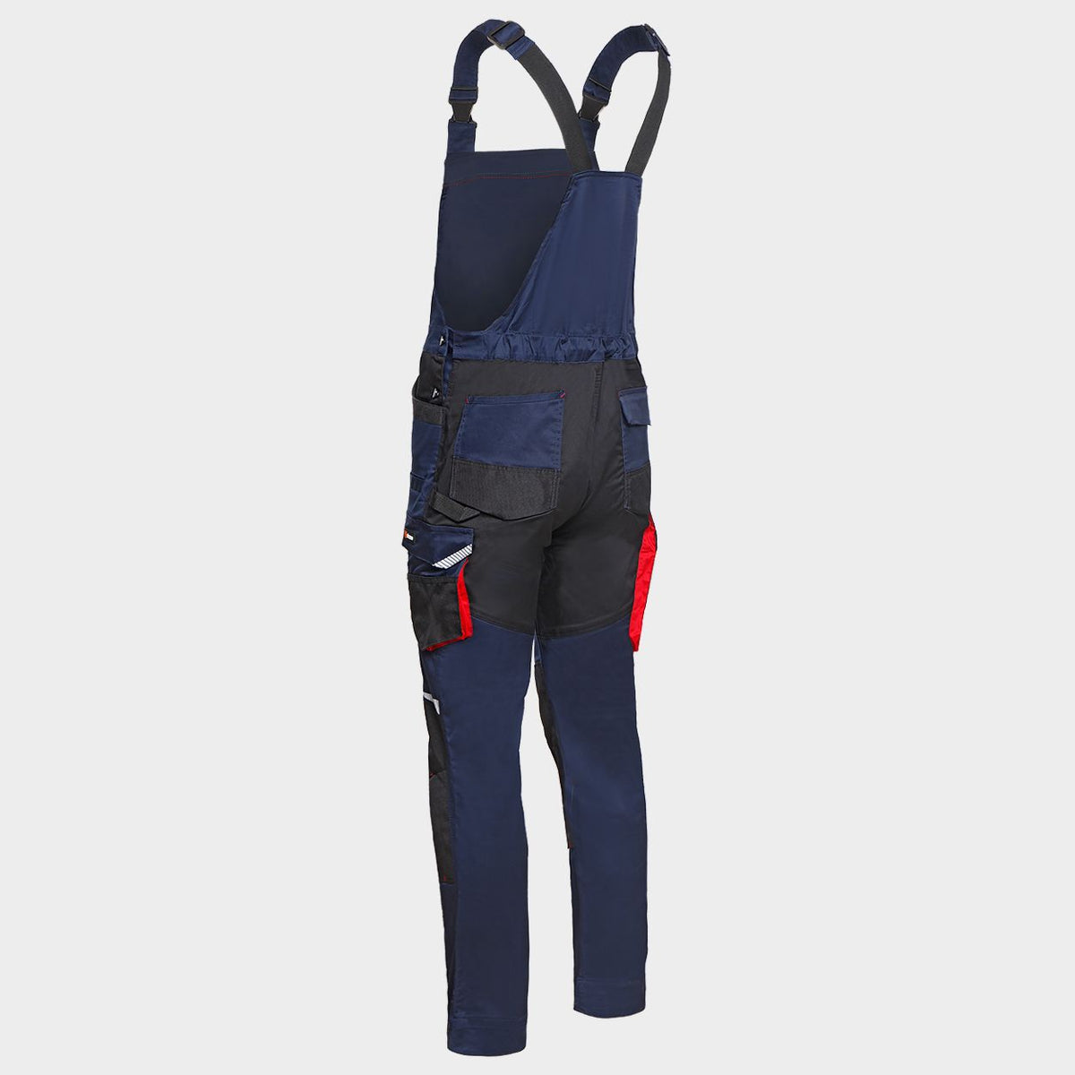 Salopetă de lucru STENSO KASTOR STRETCH DARK BLUE/RED