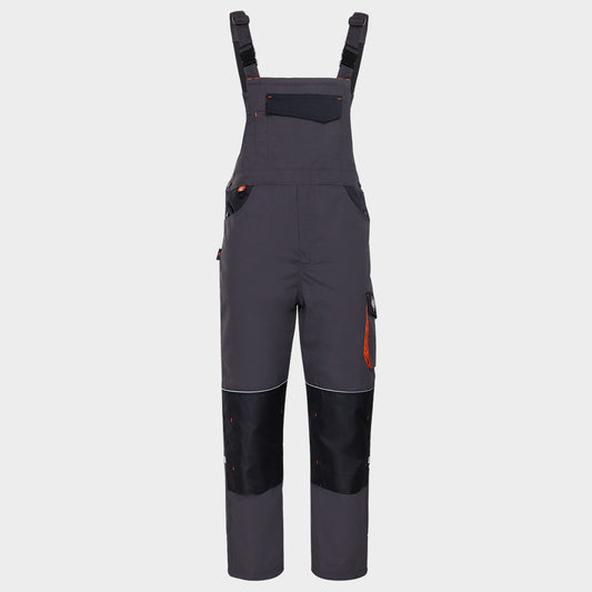 Salopetă de lucru STENSO KASTOR T/C WINTER GREY/BLACK/ORANGE