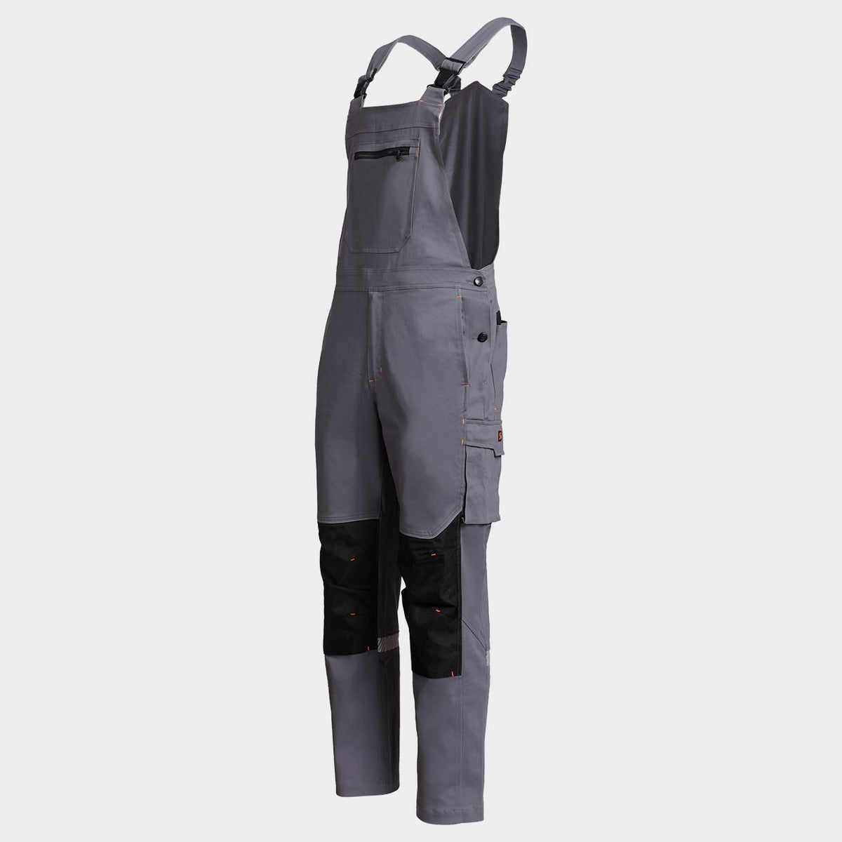 Salopetă de lucru STENSO MELBOURNE STRETCH GREY/BLACK