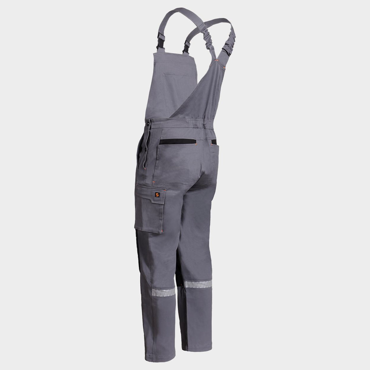 Salopetă de lucru STENSO MELBOURNE STRETCH GREY/BLACK