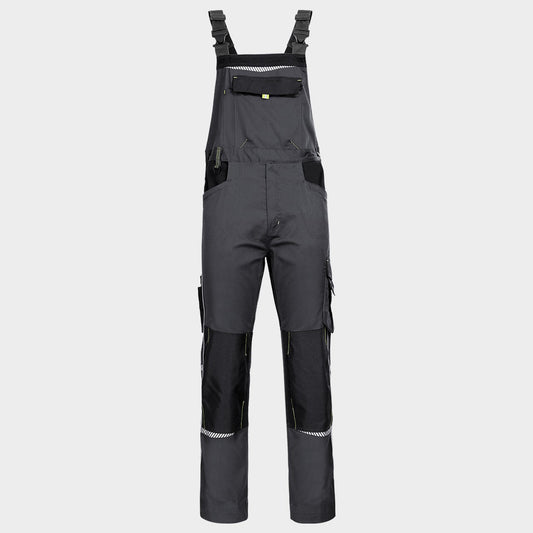 Salopetă de lucru STENSO PRISMA SPANDEX GRI/NEGRU