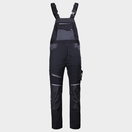 Salopetă de lucru STENSO REVOLT 4STRETCH NEGRU/GRI ÎNCHIS/GRI