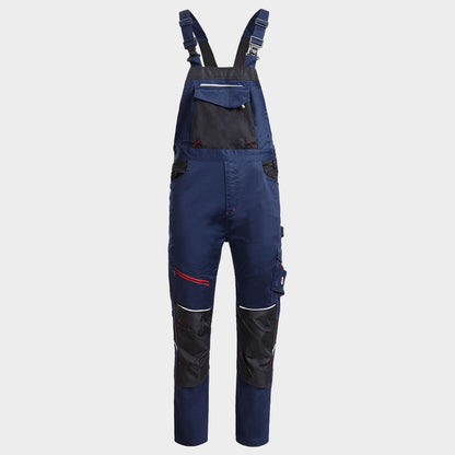 Salopetă de lucru STENSO REVOLT 4STRETCH DARK BLUE/BLACK/RED