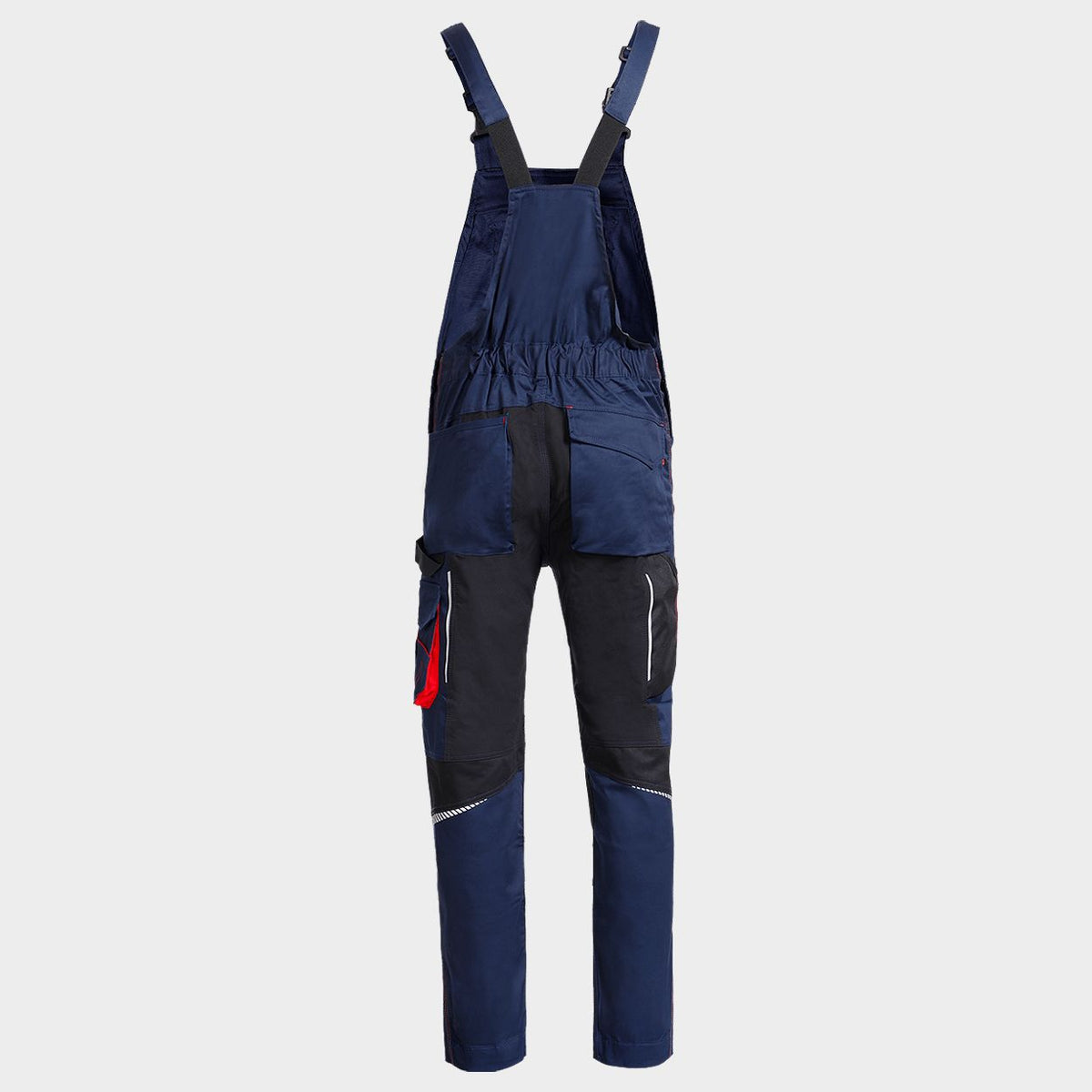 Salopetă de lucru STENSO REVOLT 4STRETCH DARK BLUE/BLACK/RED