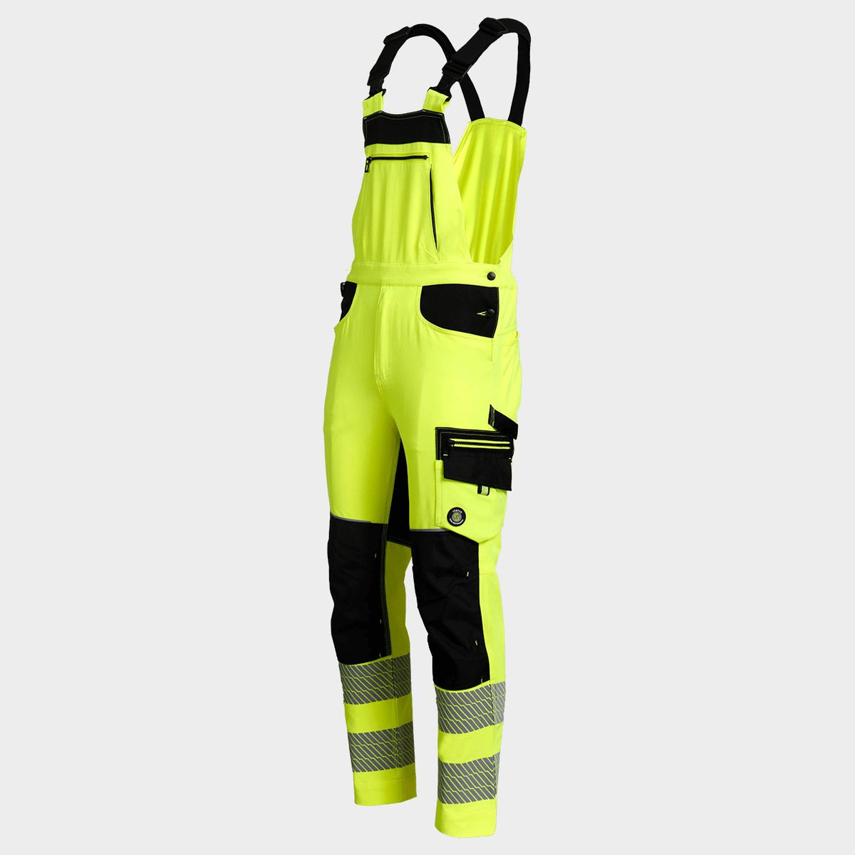 Salopetă de lucru STENSO REVOLT HV 4STRETCH, galben
