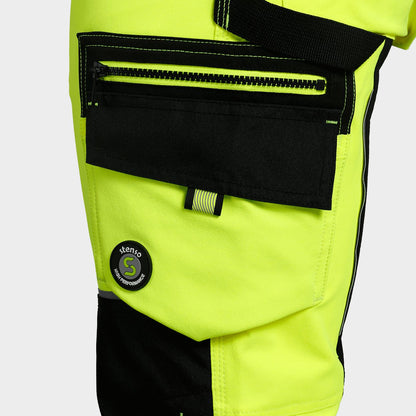 Salopetă de lucru STENSO REVOLT HV 4STRETCH, galben