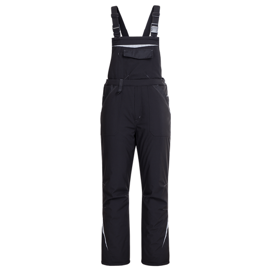 Salopetă de lucru STENSO REVOLT SOFTSHELL WINTER NEGRU