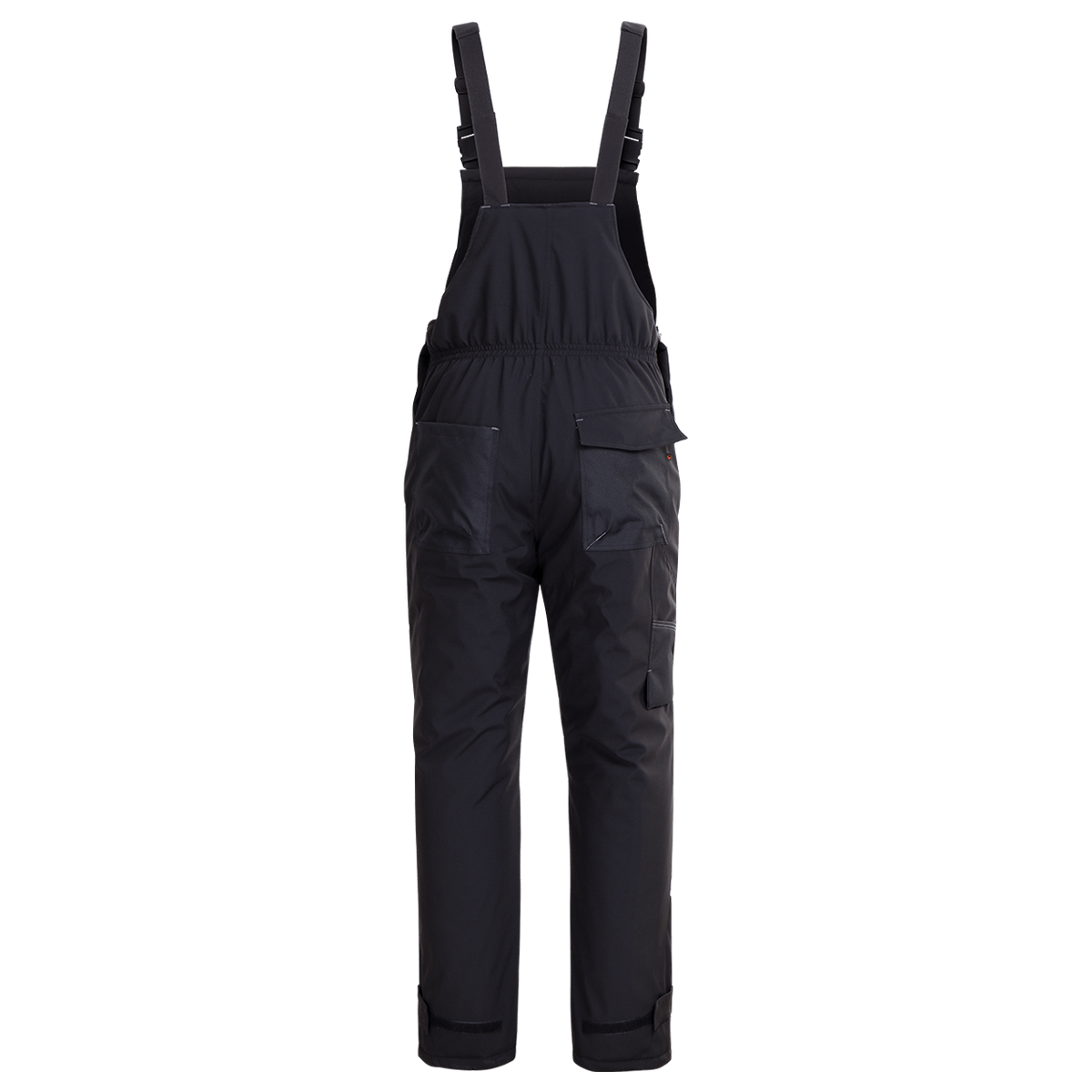 Salopetă de lucru STENSO REVOLT SOFTSHELL WINTER NEGRU